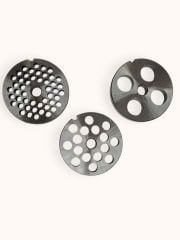 #12 Kıyma Makinesi Ayna Seti 3'lü Takım Çelik Süzgeç (6/10/20mm )