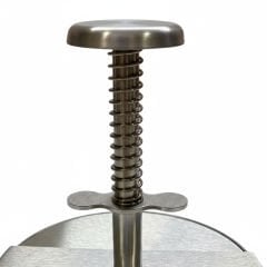 Yaylı Hamburger Presi Köfte Basma Kalıbı 12 Cm İnce Paslanmaz Çelik 100-130 gr
