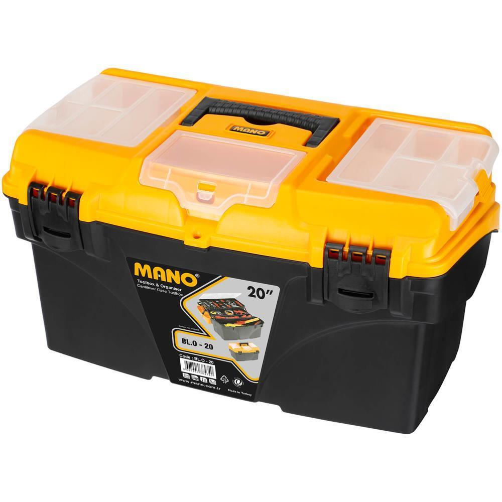 Mano Raflı Takım Çantası BLO-20   510mm x 290mm x 280mm