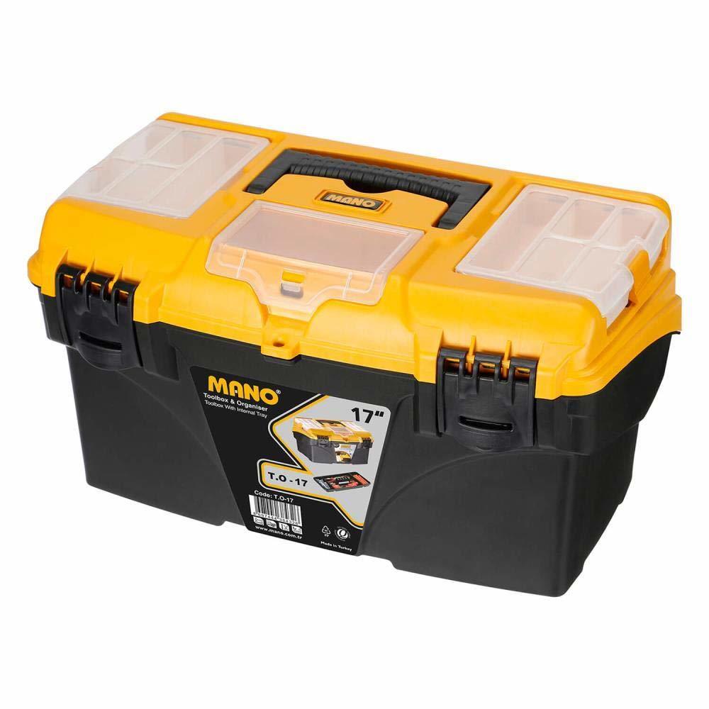 Mano İç Hazneli Takım Çantası TO-17  434mm x 250mm x 238mm