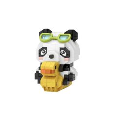 LZ-8634 LOZ ÖRDEKLİ PANDA 190 PARÇA BLOCK OYUNCAK-MİNİ POŞET