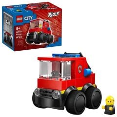 60482 Lego City Rides İtfaiye Kamyonu 67 parça +5 yaş