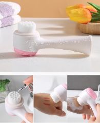 Çift Taraflı 3D Yumuşak Yüz Bakım Fırçası