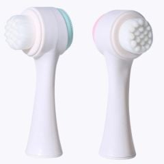 Çift Taraflı 3D Yumuşak Yüz Bakım Fırçası