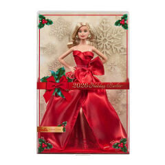JJX65 Barbie 2026 Mutlu Yıllar Bebeği -  Sarışın