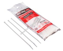 Bulmax 3,6*250mm Beyaz Cırt Kelepce Bmx-4952 (5 Adet Gönderilir)