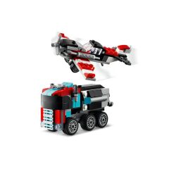 31146 LEGO® Creator 3’ü1 arada Helikopterli Açık Kasa Kamyon 270 parça +7 yaş