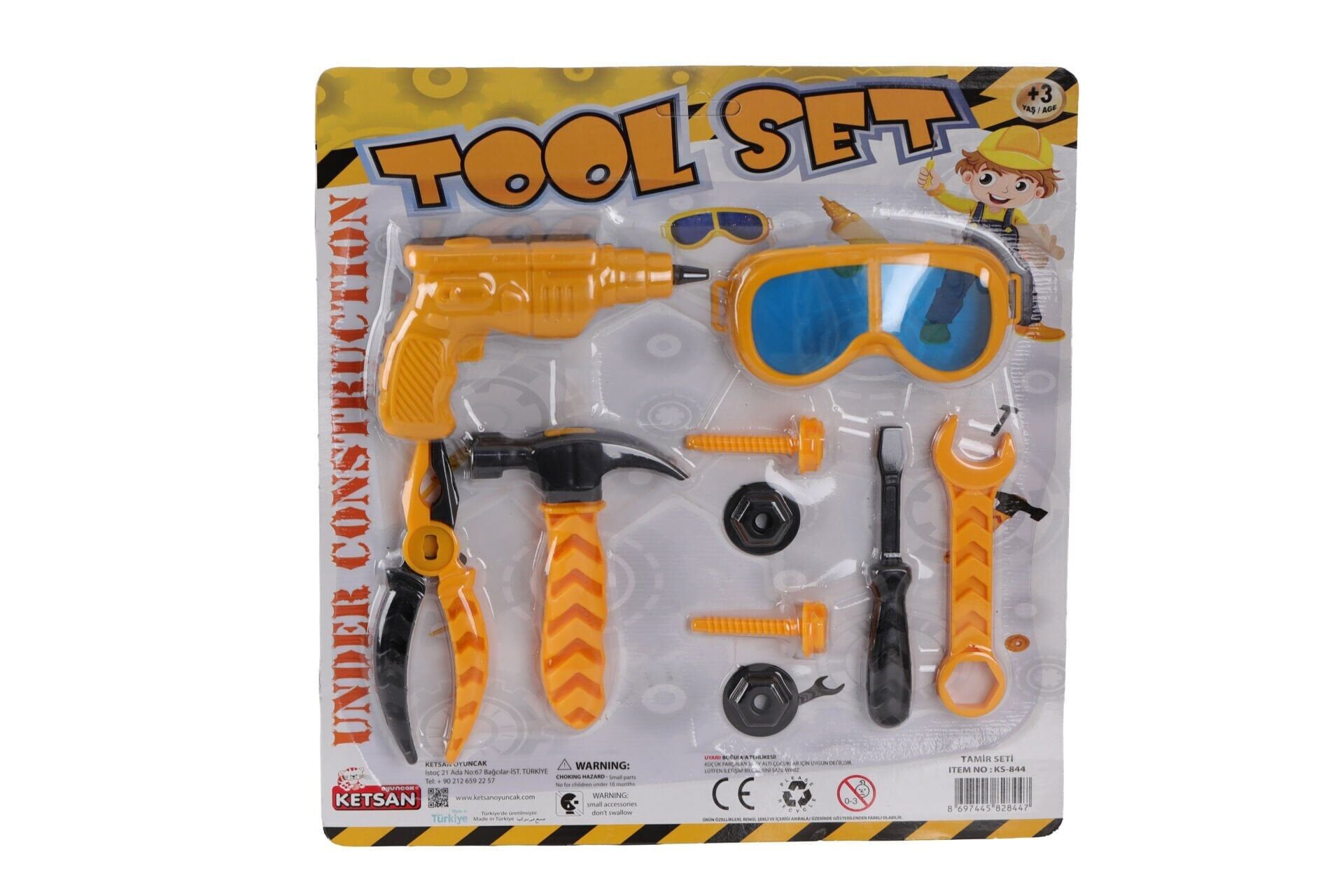 KS-844 GÖZLÜKLÜ TAMİR SETİ