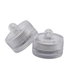 BUFFER® Su Geçirmez Led Mum Dekoratif Mini Su Altı Aydınlatması 12li Set