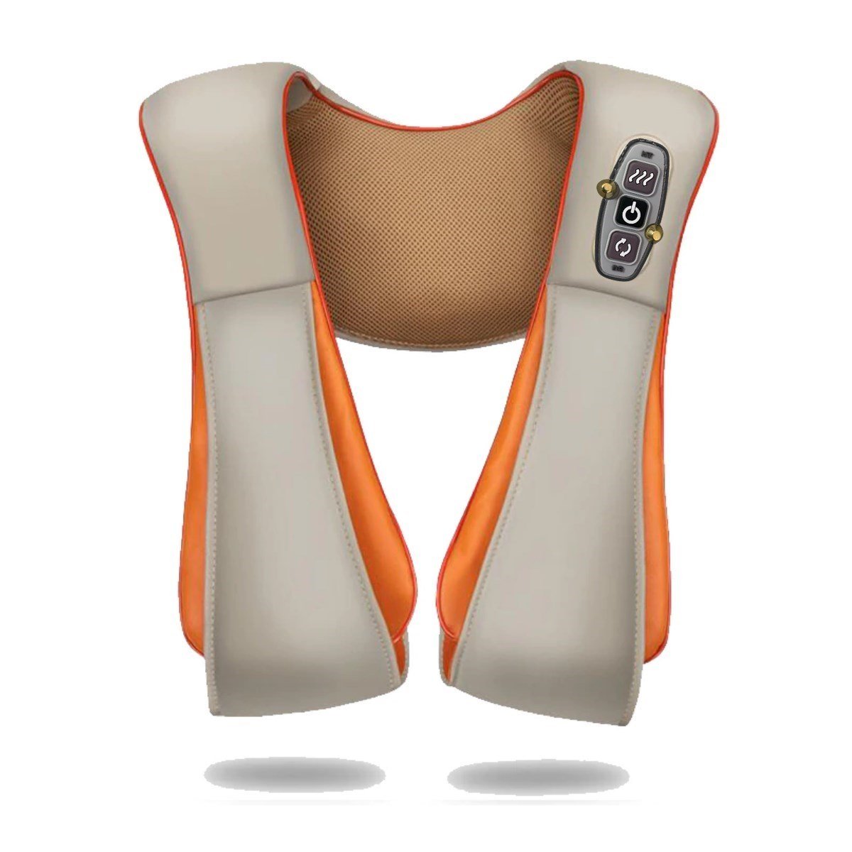 BUFFER® U Şeklinde Ovmalı Yoğurmalı Ayarlanabilir Isıtmalı Vücut Boyun Omuz Masaj Yastığı Üç  Fonksiyonlu