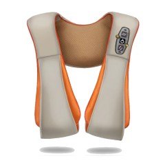 BUFFER® U Şeklinde Ovmalı Yoğurmalı Ayarlanabilir Isıtmalı Vücut Boyun Omuz Masaj Yastığı Üç  Fonksiyonlu