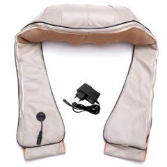 BUFFER® U Şeklinde Ovmalı Yoğurmalı Ayarlanabilir Isıtmalı Vücut Boyun Omuz Masaj Yastığı Üç  Fonksiyonlu