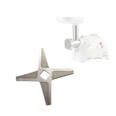 #12 Arnica Promeat Grande W2000 W1800 İçin Yedek Parça Bıçak, Et Kıyma Makinesi Bıçağı (60 mm)