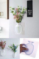 BUFFER® 3 Boyutlu  Su Hazneli Yapıştırılabilir Sihirli Silikon Vazo Kalıbı