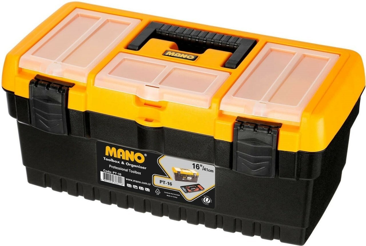 Mano Profesyonel Takım Çantası PT-16''    413mm x 212mm x 186mm