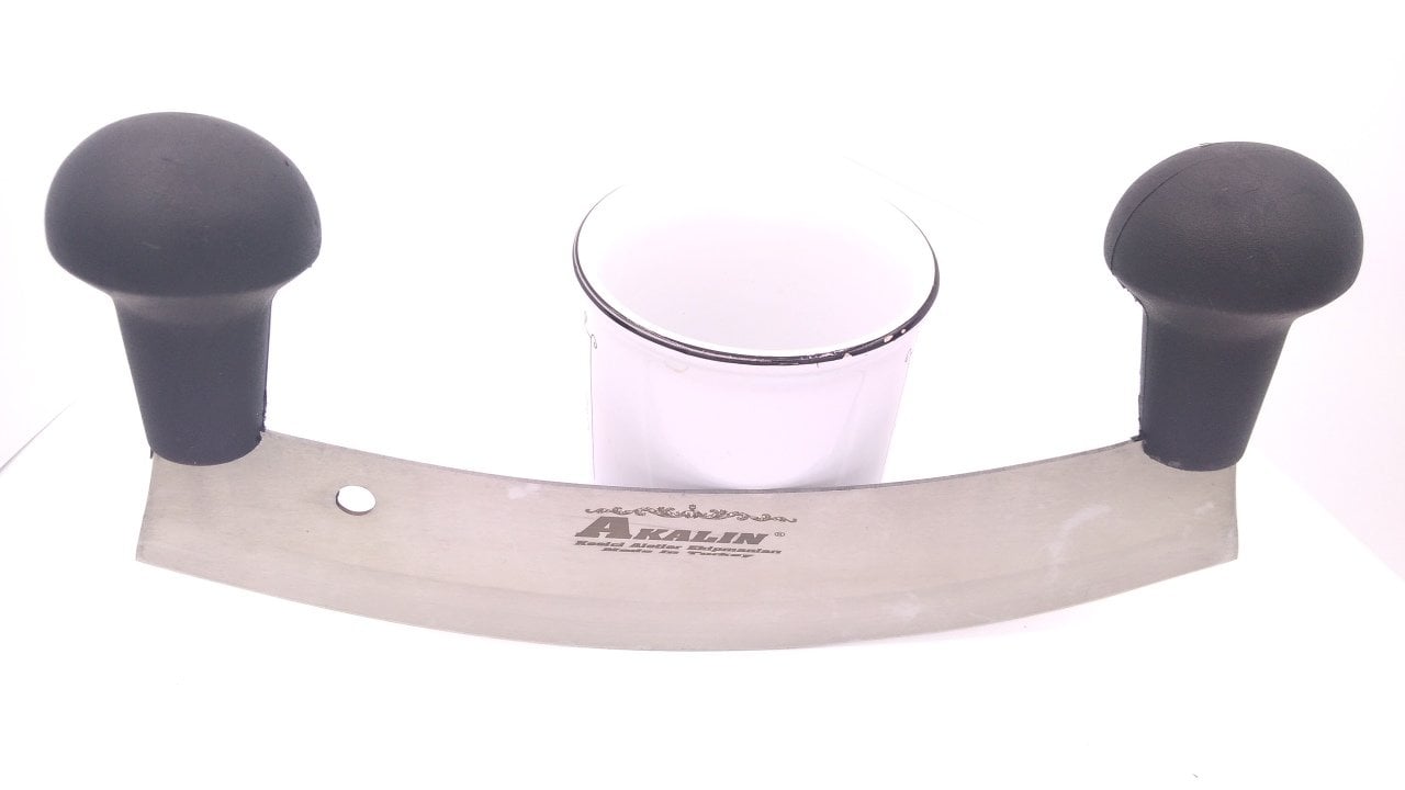 Akalın 26 cm Zırh Pizza Börek Salata Bıçağı Çift Saplı