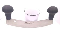 Akalın 26 cm Zırh Pizza Börek Salata Bıçağı Çift Saplı