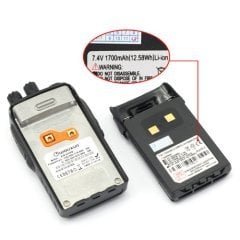 WOUXUN KG-UV6D Batarya Telsiz için Yedek Pil Akü