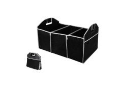 BUFFER® 3 Bölmeli Katlanabilir Araç Oto Araba Bagaj Düzenleyici Organizer