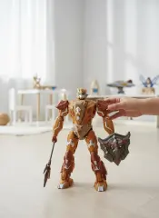 168-96 Büyük Boy Dönüşebilen Robot Oyuncak