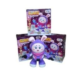 RS-9047C KUT.PİLLİ DANS EDEN ASTRONOT TAVŞAN -ZRV