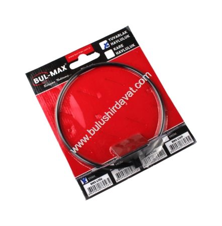 Bulmax Sıyah Yuvarlak Havluluk Bmx-6356 (1 Adet Gönderilir)