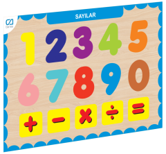 CAAHS-3207 CA GAMES AHŞAP SAYILAR BUL-TAK