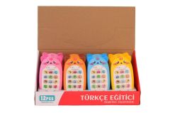 312-4 KUTUDA 12 Lİ PİLLİ TÜRKÇE TELEFON-CN