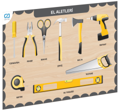 CAAHS-3210 CA GAMES AHŞAP EL ALETLERİ BUL-TAK