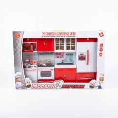 1014 MODERN KITCHEN MUTFAK SET 4LÜ OYUNCAK MUTFAK SETİ