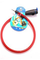 BUFFER® Çalınma Engelleyici Pvc Kaplamalı Kablo Halat Bisiklet Kilidi