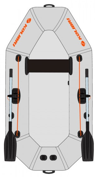 Kolibri K-220T Standart Serisi Gri Şişme Bot