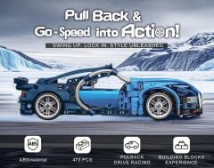 9055-5 TOYSE TOYS BRİCKS SPEED MAVİ -EKN