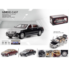 CZ137B MERCEDES S600 1:24 METAL MODEL ARABA