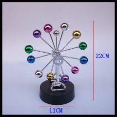 BUFFER® Dekoratif Masaüstü Renkli Manyetik Dönen Denge Topu Küreler