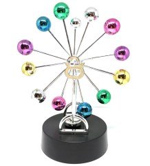 BUFFER® Dekoratif Masaüstü Renkli Manyetik Dönen Denge Topu Küreler