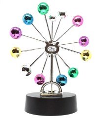 BUFFER® Dekoratif Masaüstü Renkli Manyetik Dönen Denge Topu Küreler