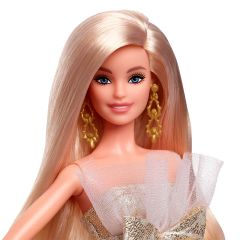 JBH95 Barbie 2025 Mutlu Yıllar Bebeği - Sarışın