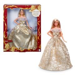 JBH95 Barbie 2025 Mutlu Yıllar Bebeği - Sarışın