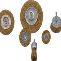 BUFFER® 6lı Pimli Tel Fırça Seti Pas Yağ Kir Boya Yapışkan Çözücü