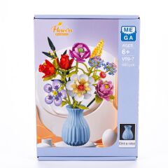 BIG0V097 8'Lİ BLOK ÇİÇEK 680 PARÇA MİNİ LEGO