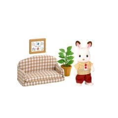 5013 Sylvanian Families Çikolata Kulaklı Tavşan Baba +3 yaş