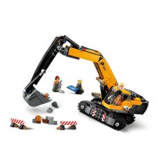 60420 Lego City Sarı İnşaat Ekskavatörü 633 parça +8 yaş