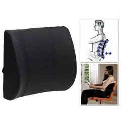 BUFFER® Ortopedik Sırt Minderi Araba Ofis Sandalye Sırt Minderi Yastığı