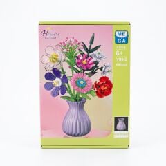 BIG0V092 8'Lİ BLOK ÇİÇEK 696 PARÇA MİNİ LEGO