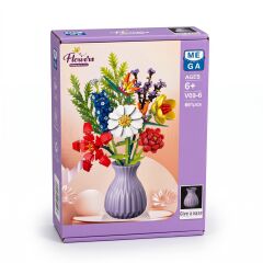 BIG0V096 8'Lİ BLOK ÇİÇEK 691 PARÇA MİNİ LEGO