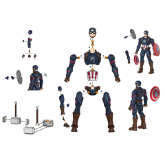 BLOKEES MARVEL CHAMPIONCLASS CAPTAIN AMERICA FİGÜR