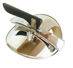 Orta Boy Düdüklü Tencere Kapağı 22 cm Siyah, Üniversal Paslanmaz Çelik Güveç Kapak 1,1 Bar