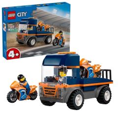 60491 Lego City Motosiklet Taşıyıcı 88 parça +4 yaş