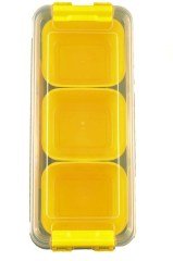 BUFFER® Pratik Kilitlenebilir Kapaklı Kahvaltılık Saklama Kabı Baharatlık